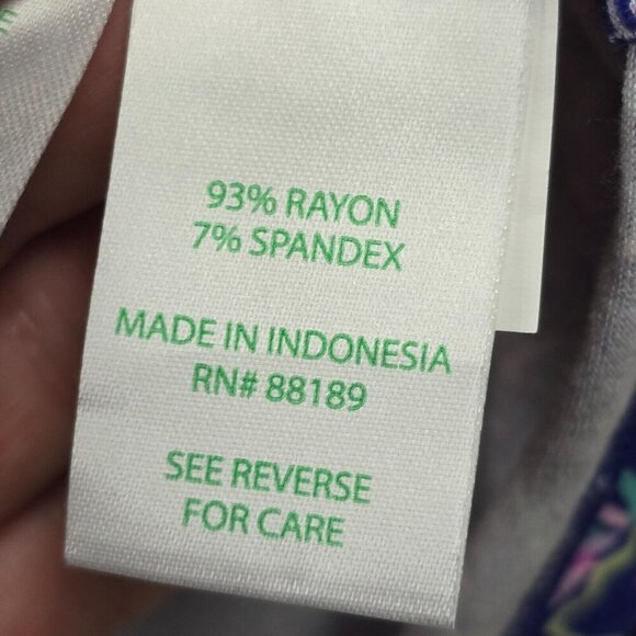 Lilly Pulitzer Aubrey Women Shift Dress Size Small Turtle Print Resort Vacation - Picture 6 of 12